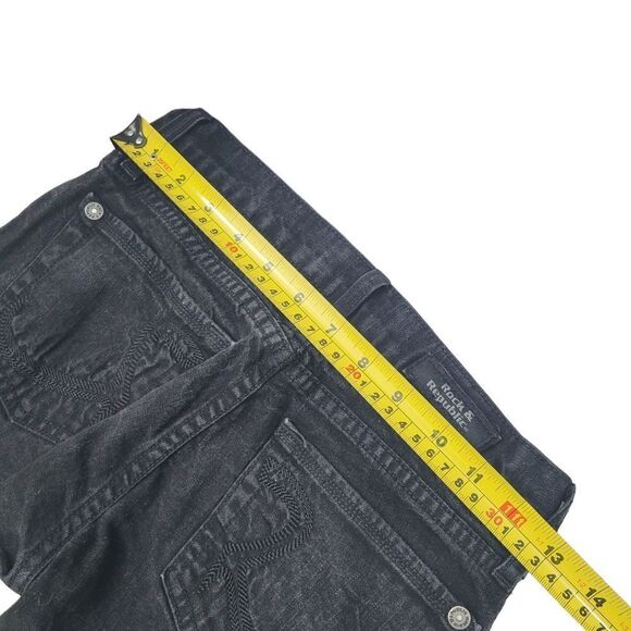 Rock & Republic Black Jeans Size: 23 - Picture 8 of 10